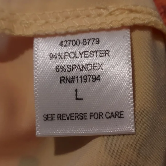 One World Elegant Multicolor Maxi Dress Large Crocheting Fairy Style Pullover - Picture 9 of 10